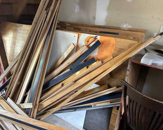 Hardwood floor material