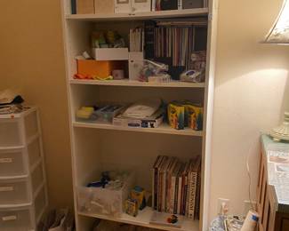 Art supplies and books