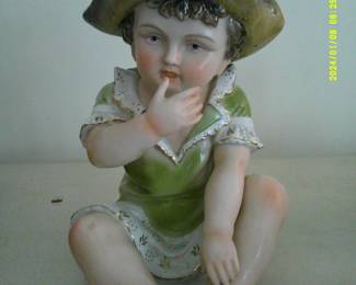 Vintage Boy Statue