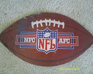 NFC/AFC NFL Sign