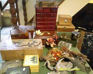 Wooden Boxes Driftwood