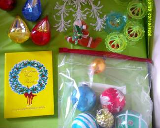 Vintage Christmas Ornaments