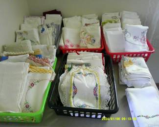 Vintage Embroidered Pillowcases
