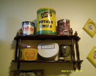 Vintage tins