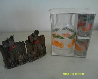 Juice Set Scotty Bookends