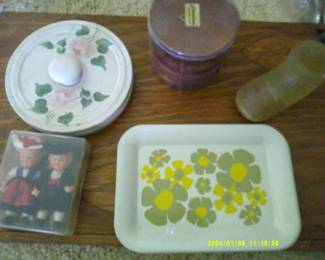 Wooden Coasters Vintage Dolls