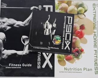 Lot #112 - P90X Extreme Home Fitness Workout Program with Nutrition Plan and Fitness Guide by Tony Horton