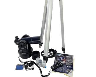 Lot #4 - Meade Autostar ETX-60 Refracting Telescope with Computer Control, Accessories & Tripod