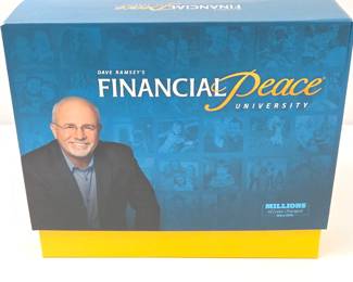 Lot #31 - Dave Ramsey Financial Peace University Money Management Kit with Complete Guide and Cash Flow Planning DVDs