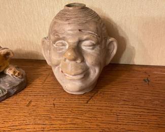 Smiling Jim says thanks for checking out our sale! He is the vintage version of a Chia Pet