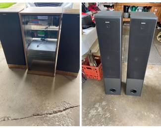 Sony stereo equipment and speakers