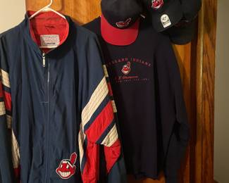 And .......Cleveland Indians attire!