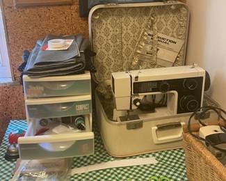 JC Penny portable sewing machine