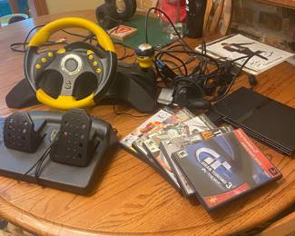 Play Station 2 with games and accessories