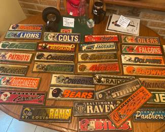 NFL slate plaques 