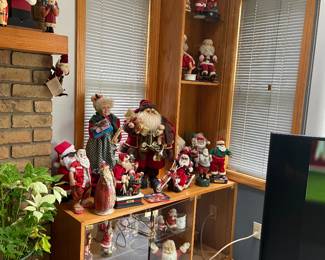 You can't leave without buying at least one Jolly old Santa