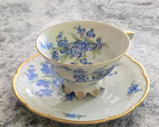 Vintage Royal Albert ForgetMeNot Teacup and Saucer