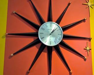 George Nelson Starburst Clock by Howard Miller