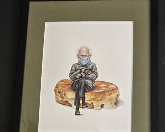Bernie Sanders Mittens Meme by Celebs on Sandwiches