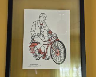Peewee Herman Print