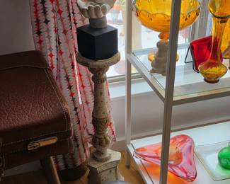 Art Deco Style Ceramic Figural Lamp Base