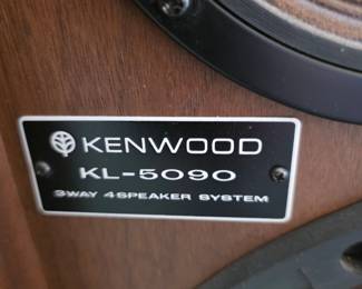 Kenwood KL Way Speaker System Pair