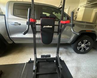 Pooboo multifunction power tower fitness