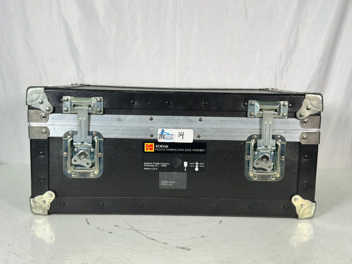 Kodak Super 16mm Lens Gate, Film Scanning Lens Gate Assembly, in Road Case