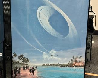 Star Wars Rogue One (2016) Original Theatrical Poster, Framed