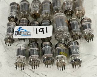 Lot of 12AU7 Tubes Misc Brands, Raytheon, GE, Sylvania