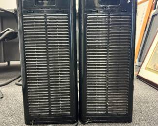Lot of (2) Medify MA-40 Air Purifiers Black H13 True HEPA Medical Grade 1793 Sq Ft Smoke/Pe