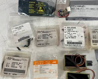 NOS JVC & Panasonic Professional S-VHS / DAT Repair Parts - BR-8600U SV-3900