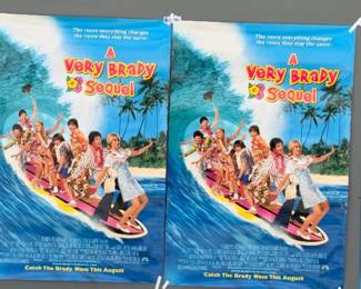 A Very Brady Sequel 1996 Theatrical Posters, Signed by Cast Members
