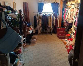 Extensive clothing selection