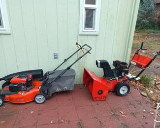 Husquevarna mower and snowblower