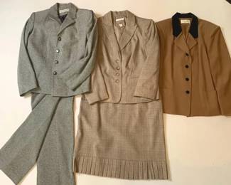 Women’s Suiting Lot – Size M/L – Blazer, Skirt & Pant Sets