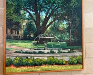 Eleanor Blair original oil painting of Connelly Center