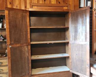 Interior of Jelly Cupboard & a drawer in the bottom!