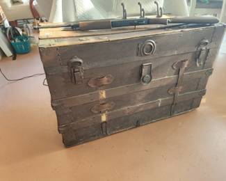 Antique Steamer Trunk