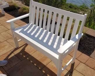 Polywood bench
