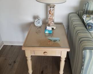 End table & table lamp