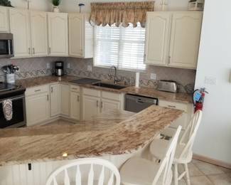 Beautiful granite countertops