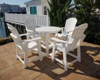 Polywood and other resin patio furniture