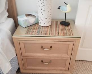 Queen bedroom suite: nightstand