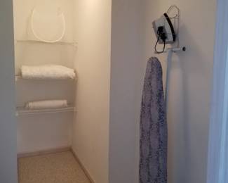 Ironing board & iron