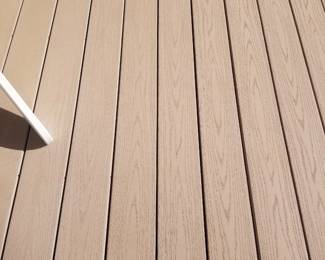 Trex decking - tan