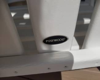Polywood and other resin patio furniture