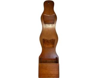 Wooden Mail Holder