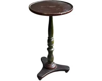Vintage Candlestick Table Signed Bombay