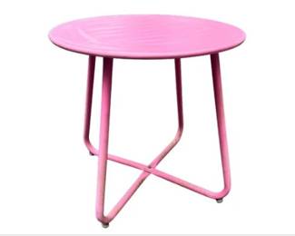 Pink Side Table
